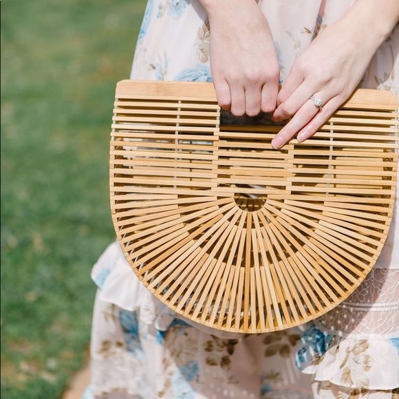 Women's Bamboo Handbag - Picture 12 of 14